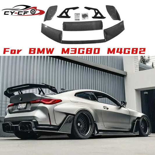 For BMW M2 G87 G80 M3G82 M4 F80 F82 F87 Dry Carbon Fiber Ad Swan