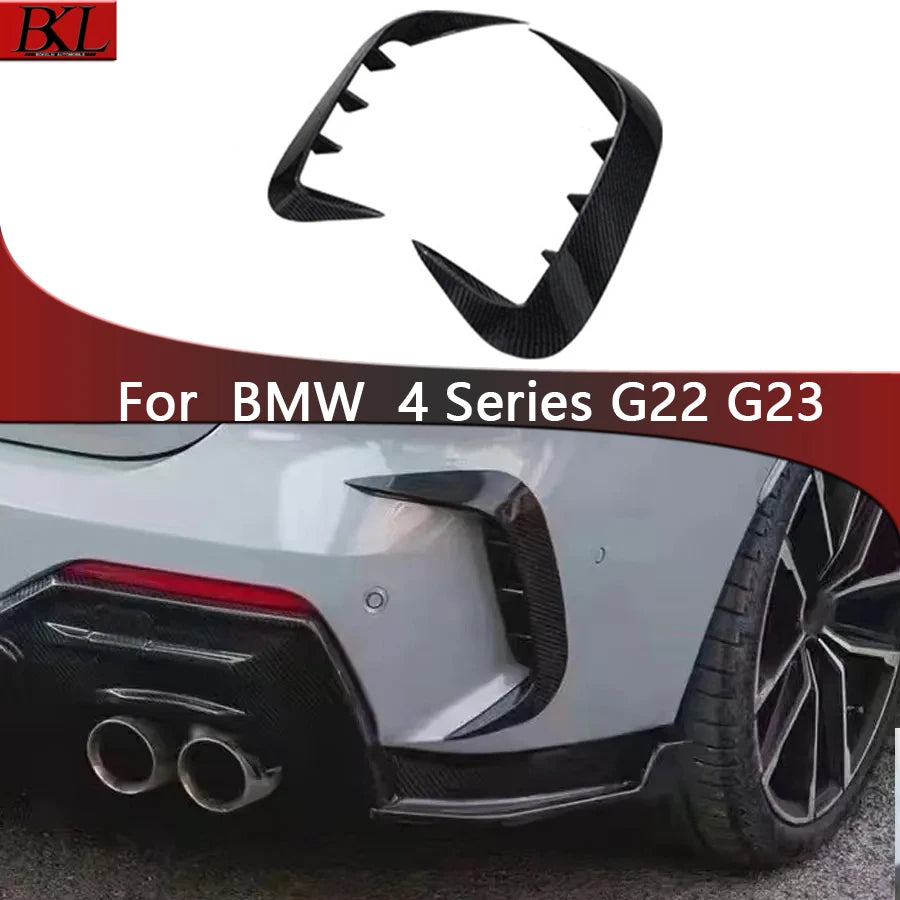 For BMW 4 Series G22 G23 425 430I Carbon Fiber Rear Bumper