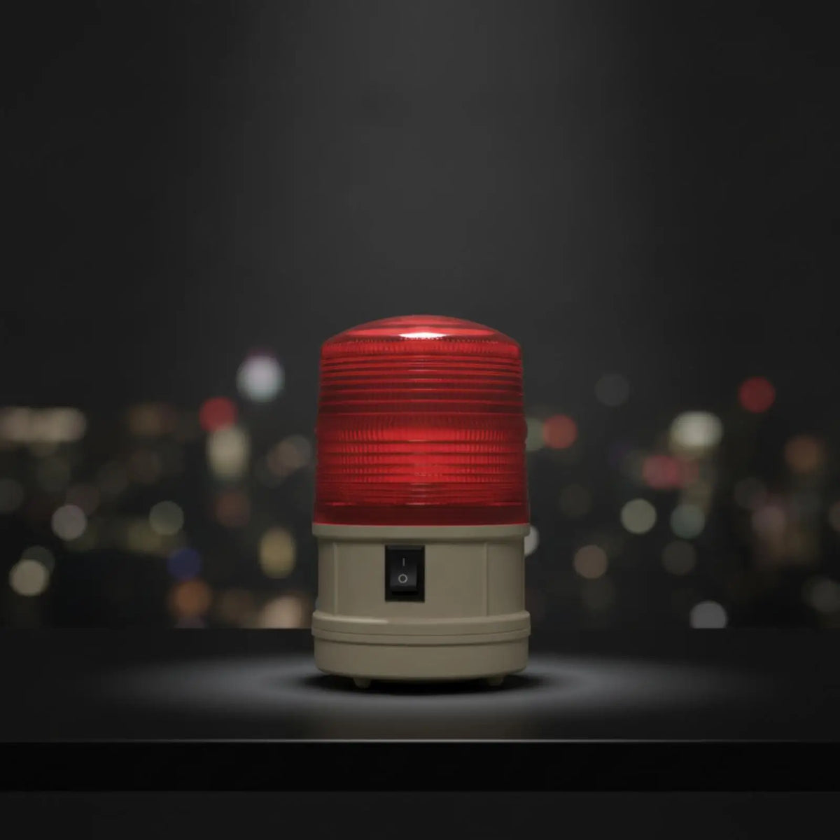 Battery Powered Red Warning Beacon Portable Emergency Indicator