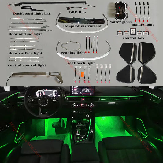 For Audi A4 S4 A5 S5 B9 2017-2022 Center Console Dashboard