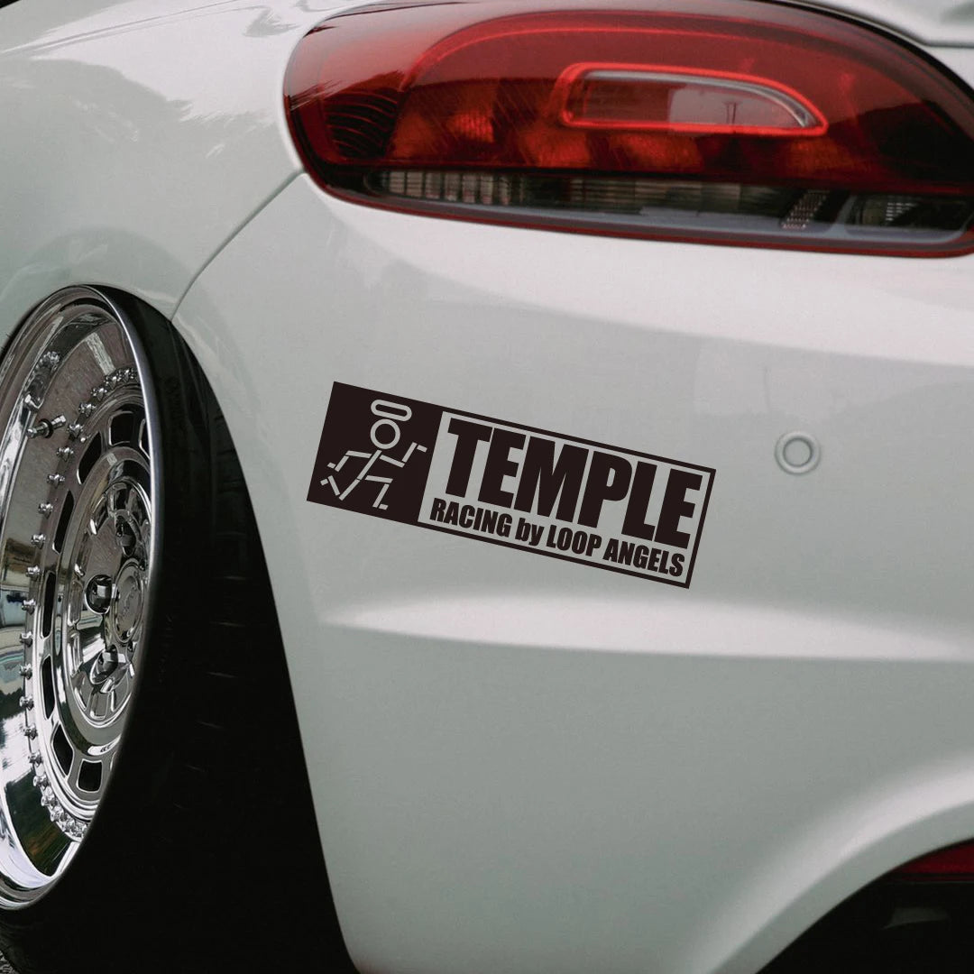 Temple Racing Loop Angels Jdm Sticker Creativity Modified Window