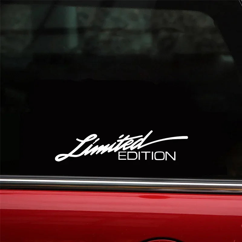Limited Edition Vinyl Window Sticker car-styling Decal