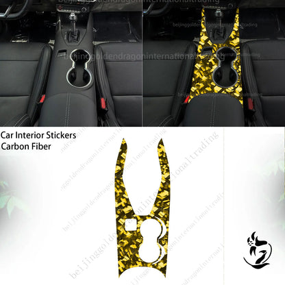 For Ford Mustang Gt 2024-2026 Yellow Forged Carbon Fiber Gear