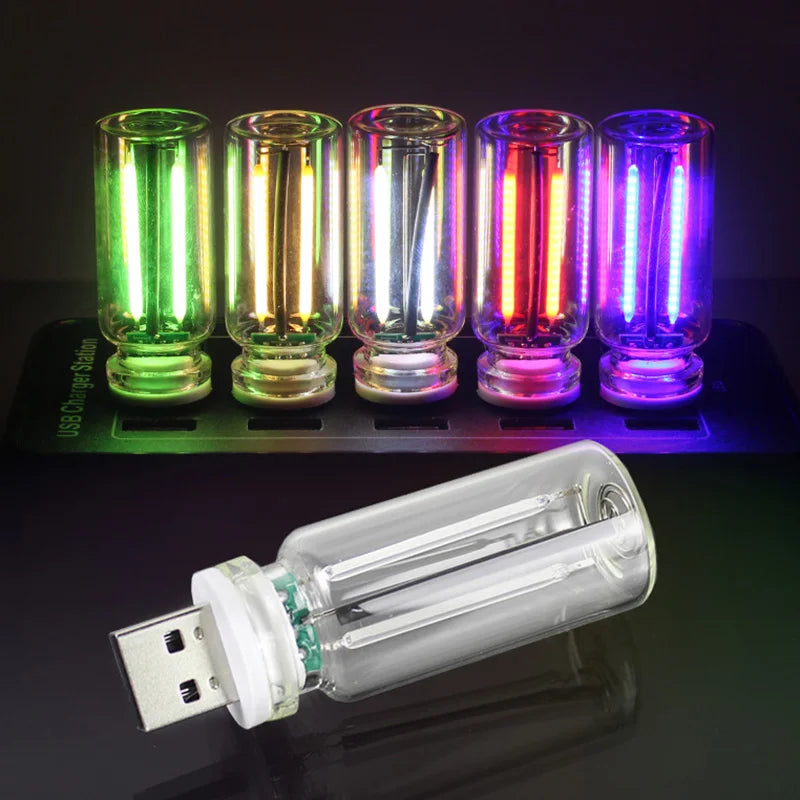 USB Night Touch Dimmable Filament Portable Lighting Atmosphere