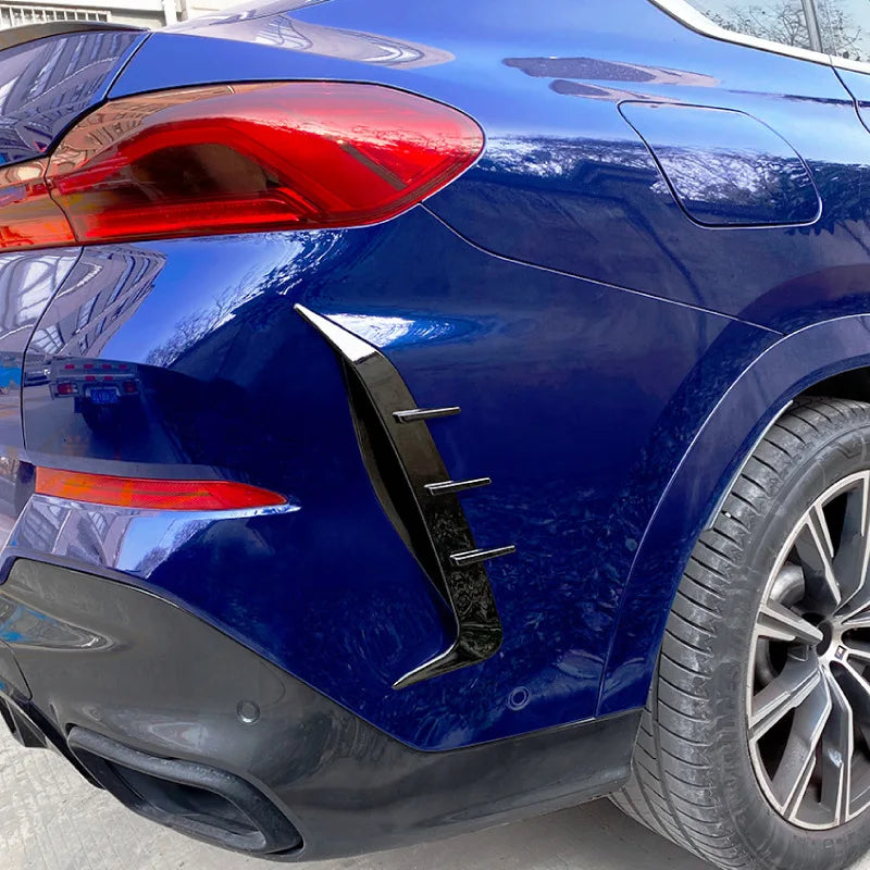 For BMW X6 G06 2019 2020 2021 2022 2023 Rear Bumper Splitter