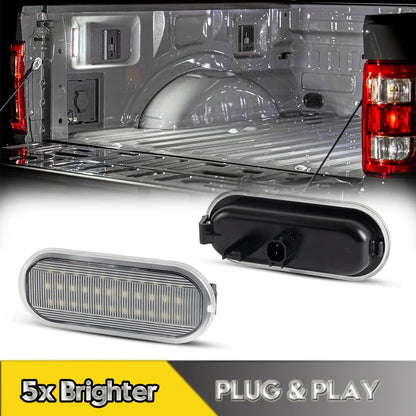 For Ford F-150 2015-2023 F-250 F-350 2PCS Pickup Truck Bed Cargo