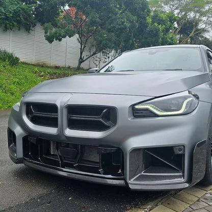 For BMW G87 M2 2023+ Racing Front Kidney Grille Grills Bumper