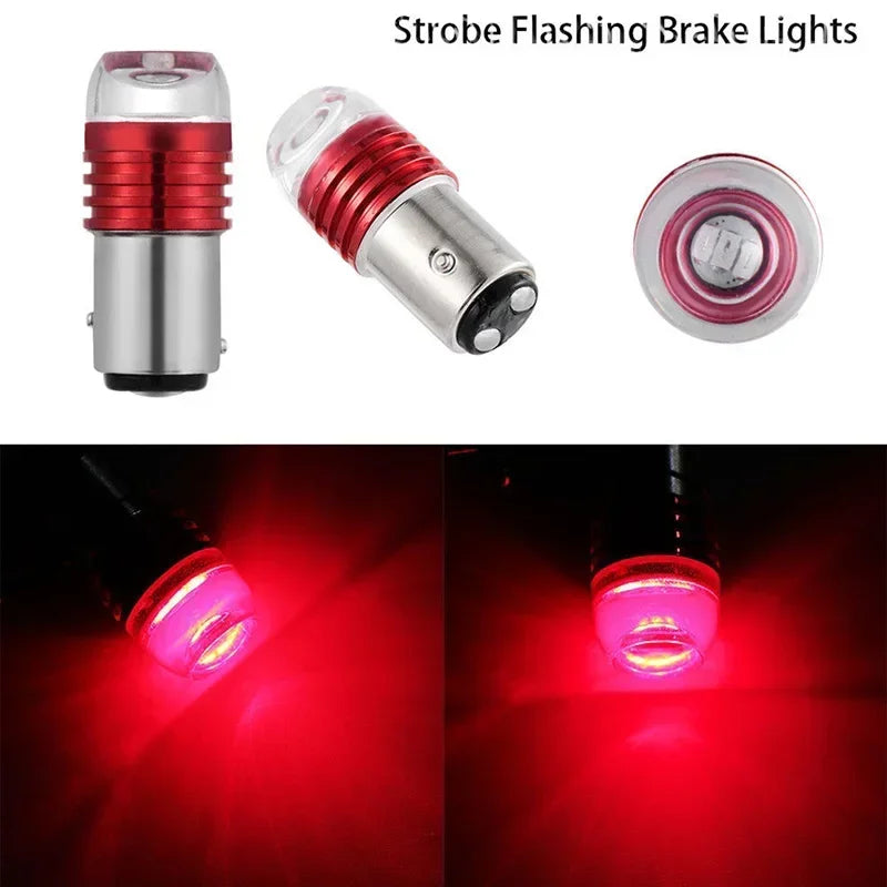1PCS Strobe 1157 Flash ba15s bay15d P21 5W P21W