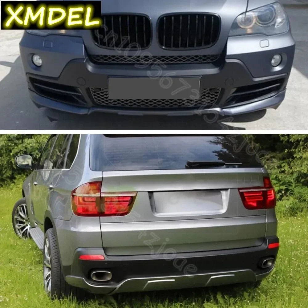 For BMW X5 E70 M Sport 2007 2008 2009 2010 Unpainted Glossy
