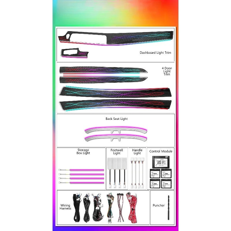 For 5 Series F10 F11 F18 2011-2017 Ambient Symphony Upgrade
