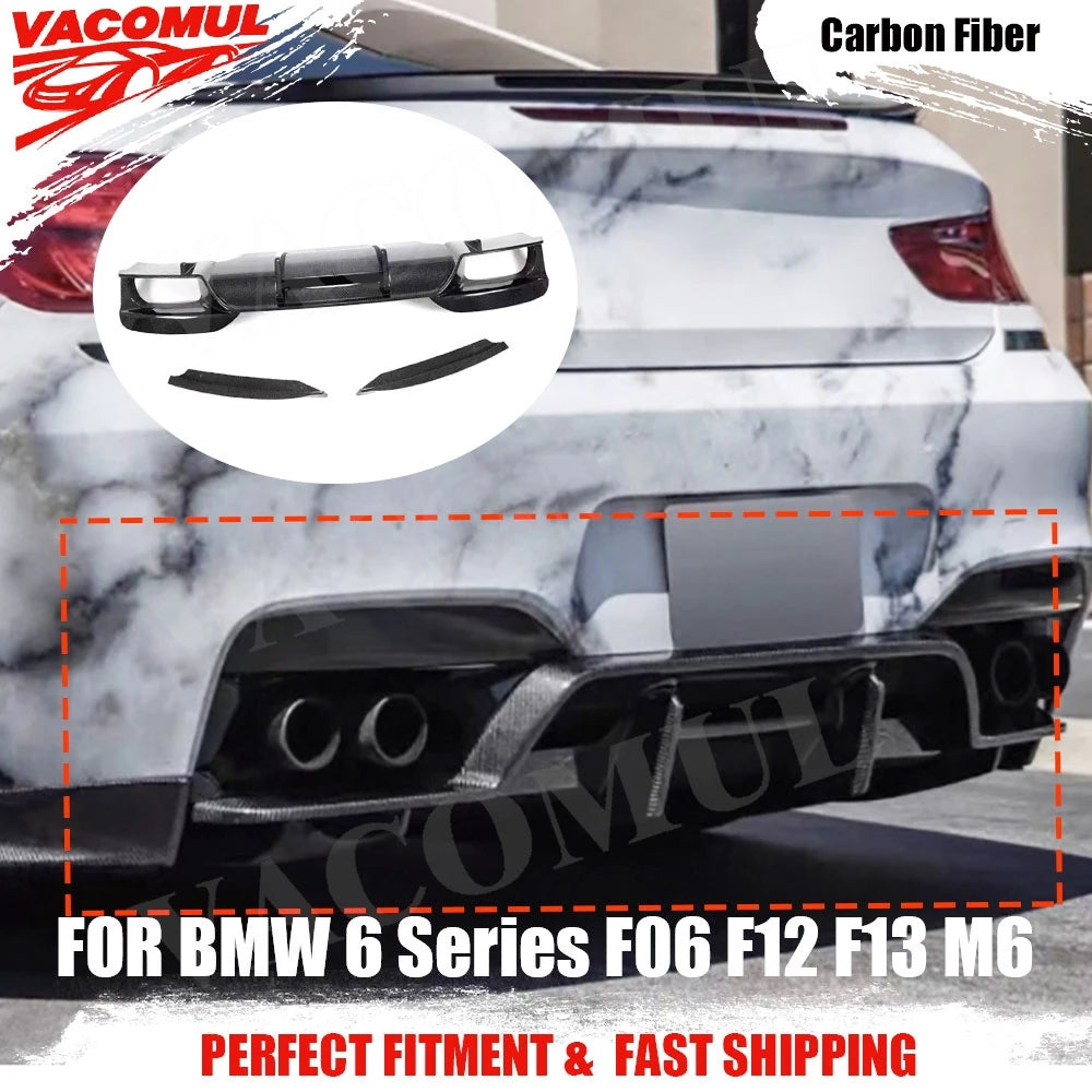 For BMW 6 Series F06 F12 Vacomul Carbon Fiber F13 M6 2013-2019