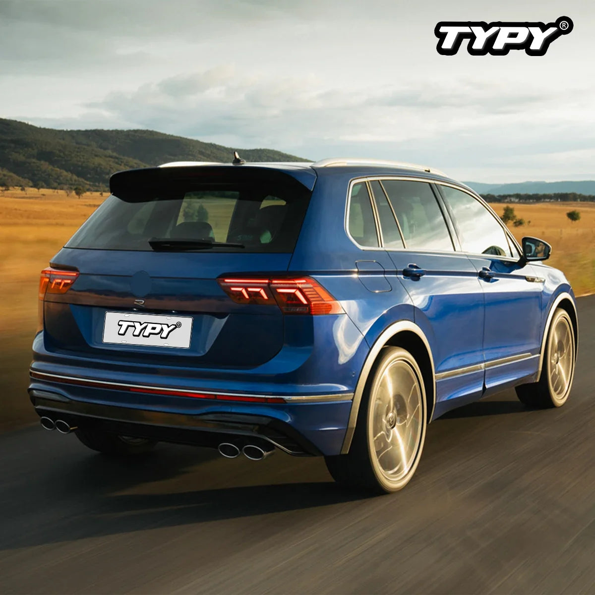 For Volkswagen Tiguan Taillights 2017-2022 Upgrade Typy Modified