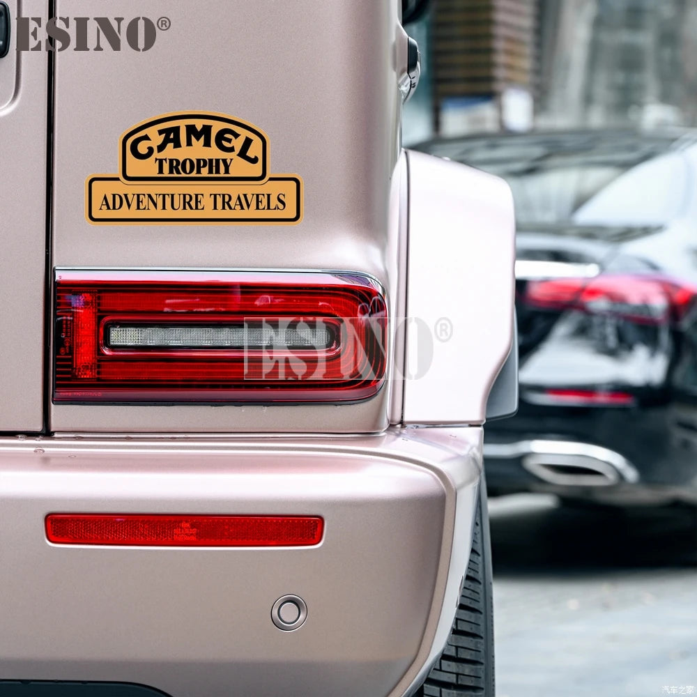 Creative Funny Camel Trophy Sticker Cartoon Pvc Decal Waterproof