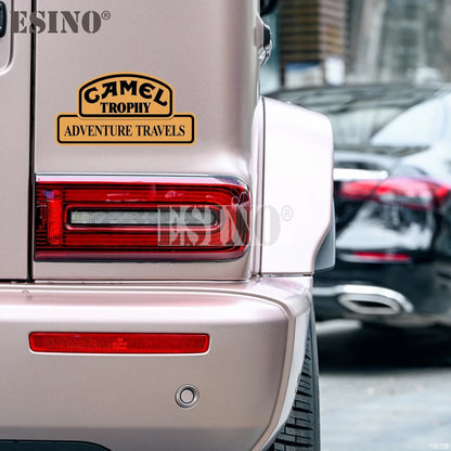 Creative Funny Camel Trophy Sticker Cartoon Pvc Decal Waterproof