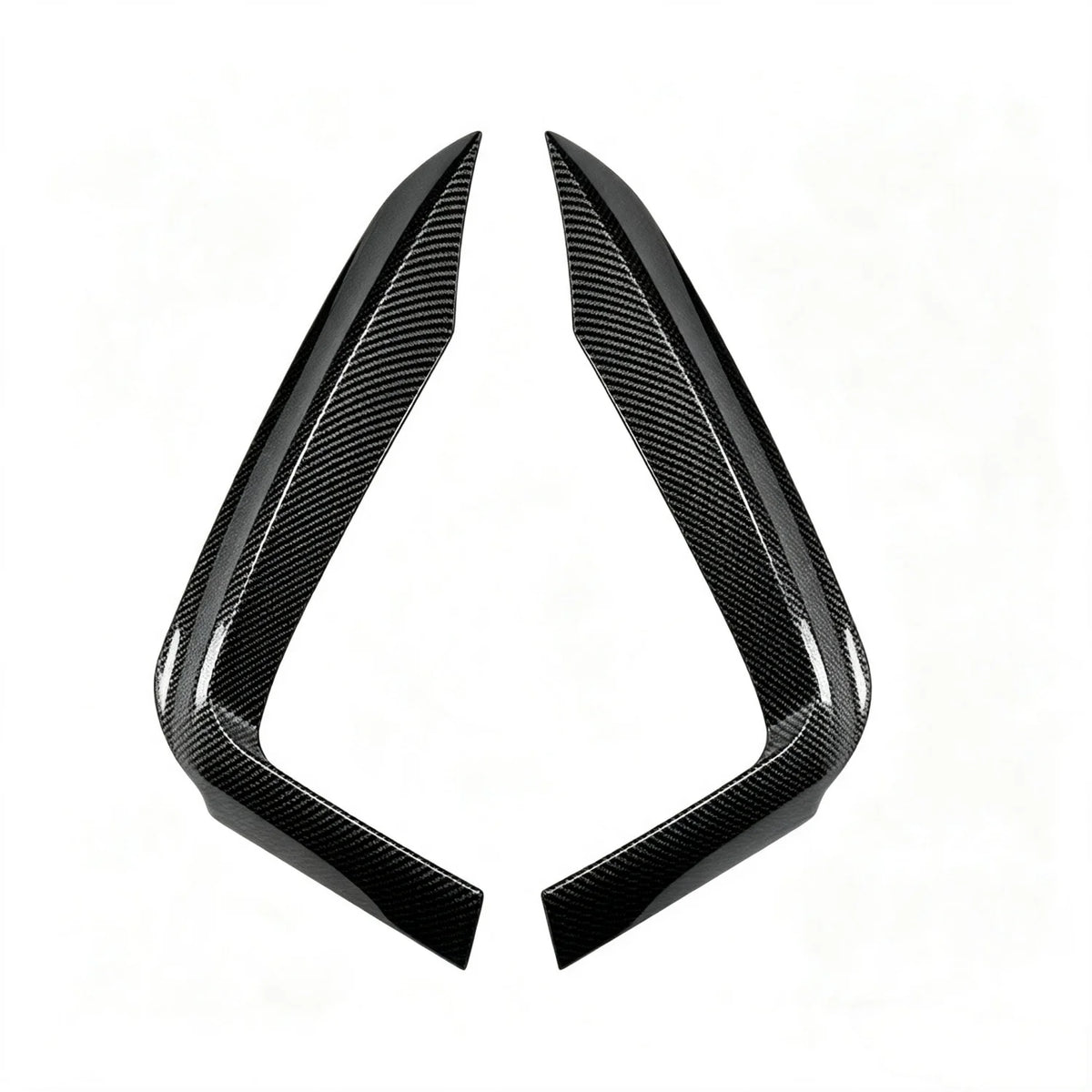 For BMW 4 Series F32 F33 Front Bumper Upper Trims Splitters Kit