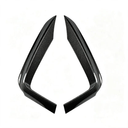 For BMW 4 Series F32 F33 Front Bumper Upper Trims Splitters Kit
