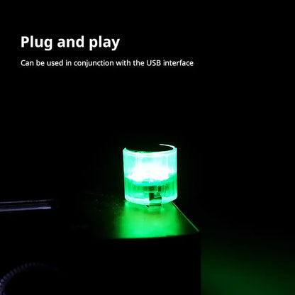 For Interior Environment Auto MINI USB Ambient Atmosphere Lamps