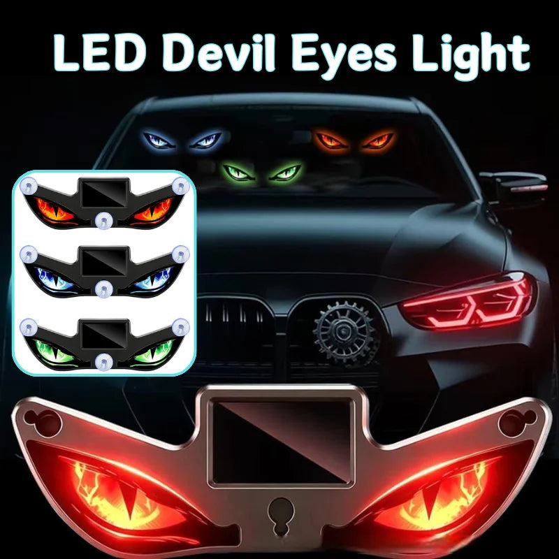 For Vehicle Interior Animated Devil Eyes Smart Dynamic Eye