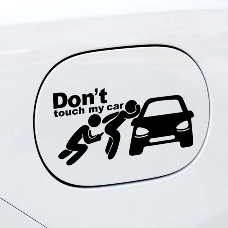 Creative Don T Touch My Sticker Decals Funny Exterior