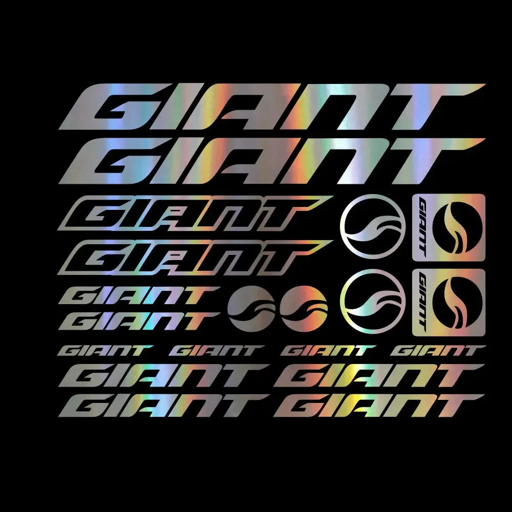 For Kit Giant Adesivi Bici Stickers 25CM 30CM 34CM Bike Mtb Bdc