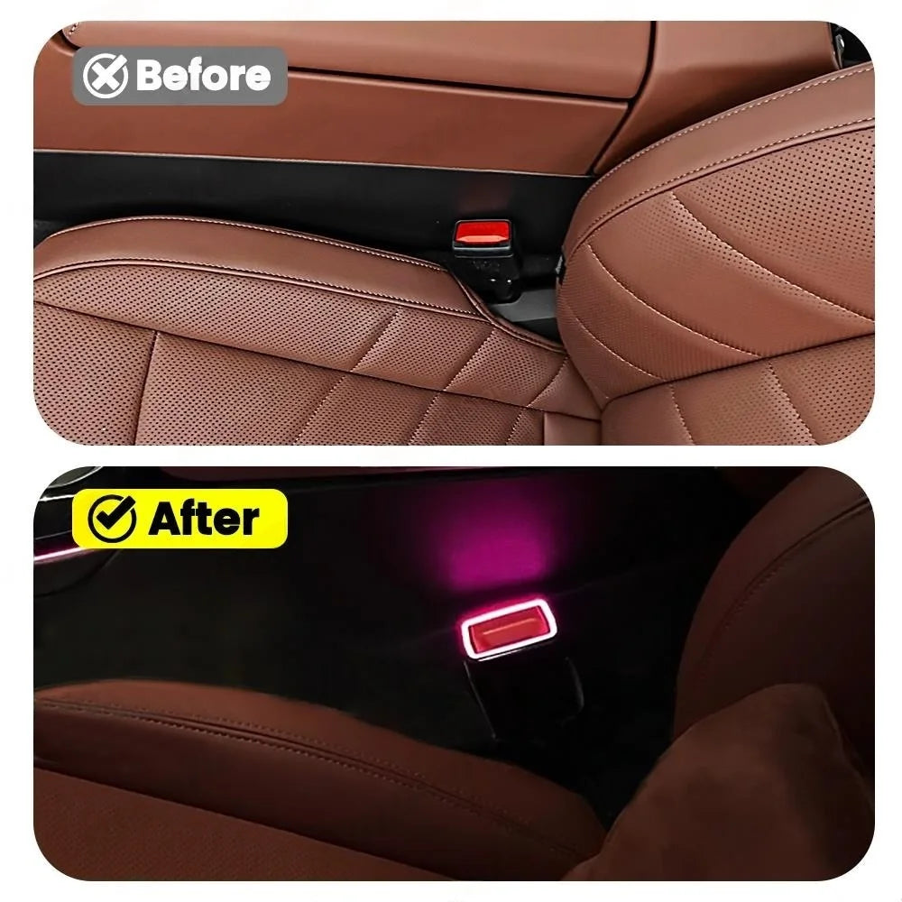 For BMW 2 3 4 5 Colors SEAT Belts Safety Buckle Interior Ambient