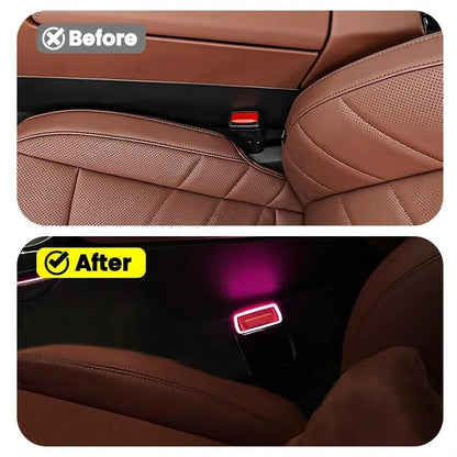 For BMW 2 3 4 5 Colors SEAT Belts Safety Buckle Interior Ambient