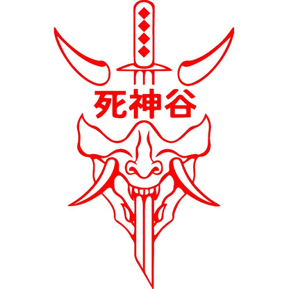 Design Shinigami Valley Japanese Sticker Devil Waterproof