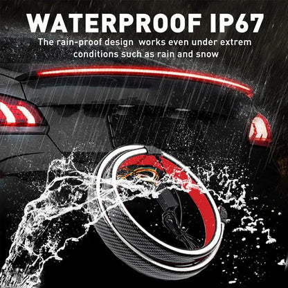 120CM Trunk Tail Brake 12V Multicolour Flow Strips Turn