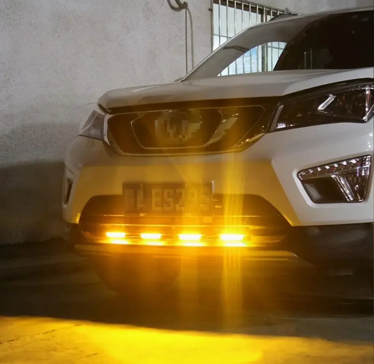 Front Grille Strobe Flash Warning Red Blue Yellow Rescue