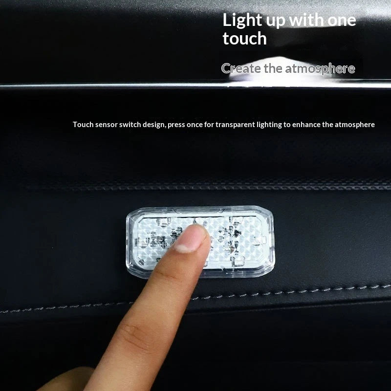 7colors Touch Control Footwell Ambient USB Rechargeable Sensor
