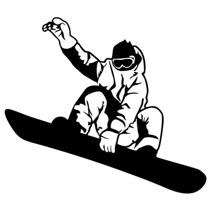 Lykx Various Sizes Sticker Snowboard Decal Waterproof Stickers On
