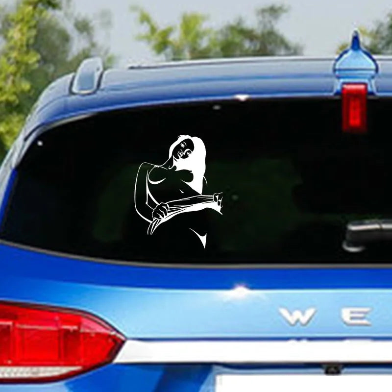 Sticker Lady Devil Angel Girl Funny Stickers Body Window