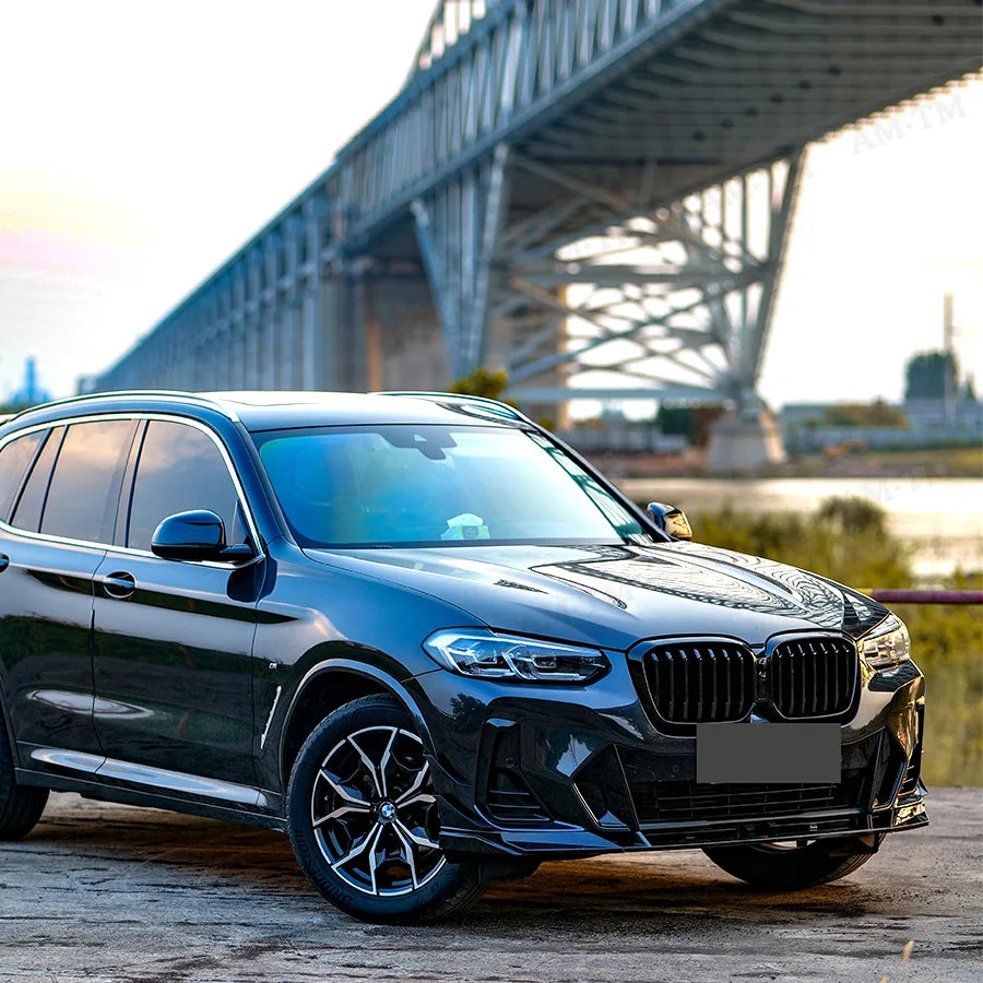 For BMW X3 G01 G08 Lci Vten M Sport 2022+bright Black Front
