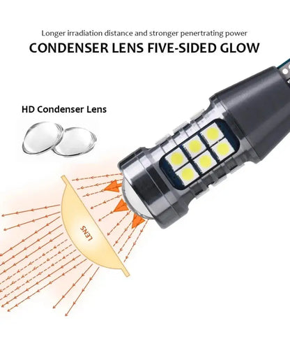 For Tail Signal Lamp Backup Reserve W16W T15 921 Bulbs Canbus