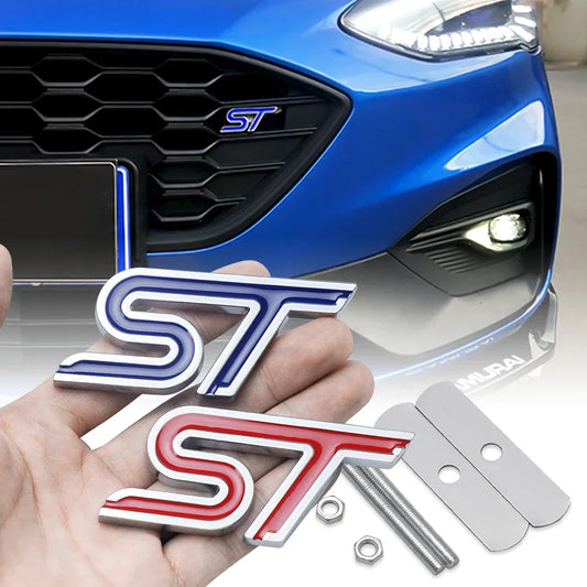 For Ford Taurus Shelby Edge Ecosport Aluminum Alloy St Emblem