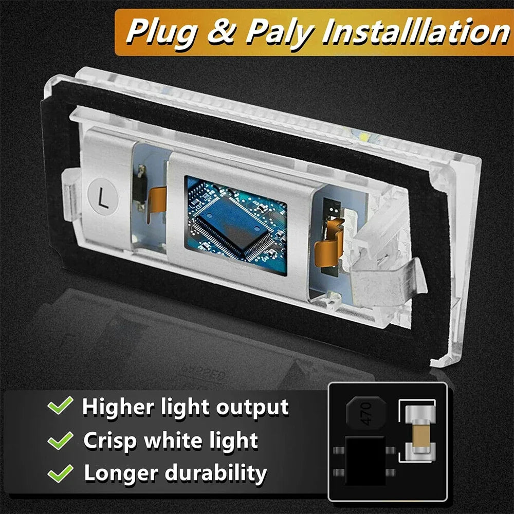 For BMW 3 Series E46 4D 1998-2003 5D Touring 1998-2005 Number