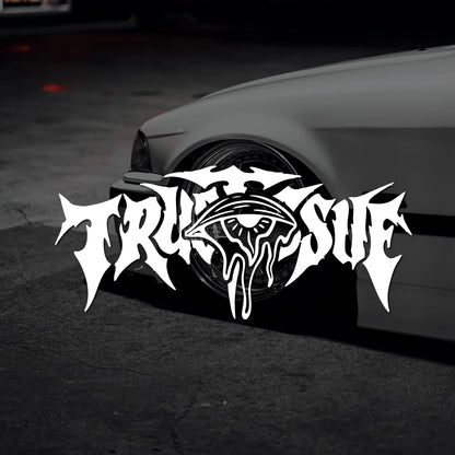 For Jdm Front Rear Windshield Drift Trust Issue Vinyl Sticker