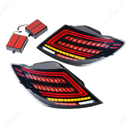 For 2007 - 2014 Mercedes W204 Pair Taillights C180 C200 C63 C250