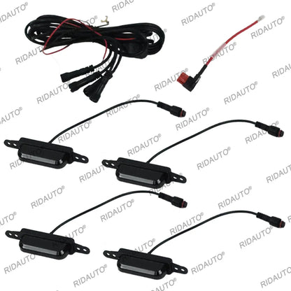 For Modify Grille LED Amber Yellow White Drl Aftermarket Pickup