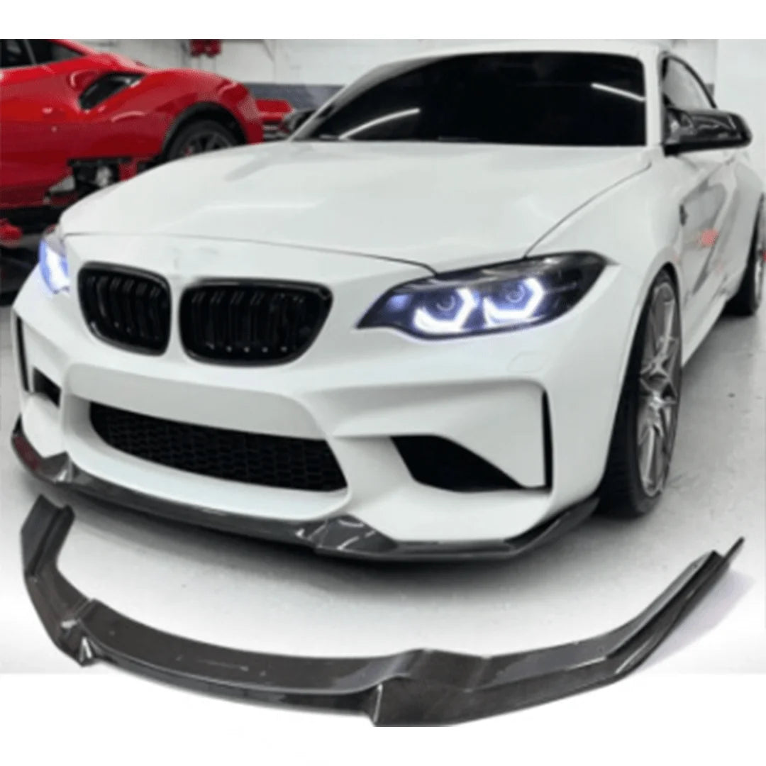 For BMW F87 M2 Competition M2C Front Bumper Lip Splitter