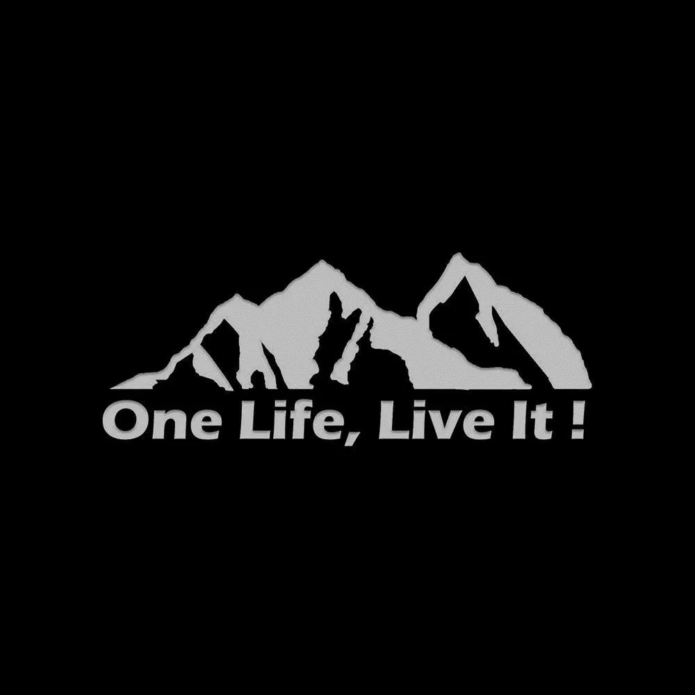 For Accessories Window Lykx One Life Live It Off Road Mountain