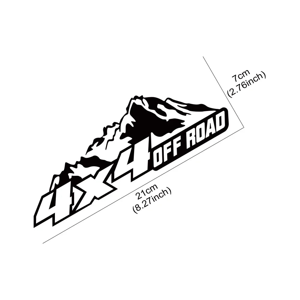 For Suzuki Jimny Waterproof Vinyl Film Sticker 4X4 Offroad