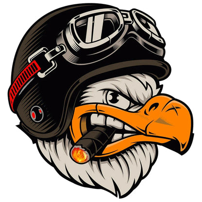 Personalized Sticker Motorcycle Stickers American Eagle Helmet