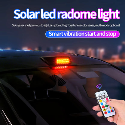 Roof Solar Lidar Cover Navigation Wireless Rear End Collision