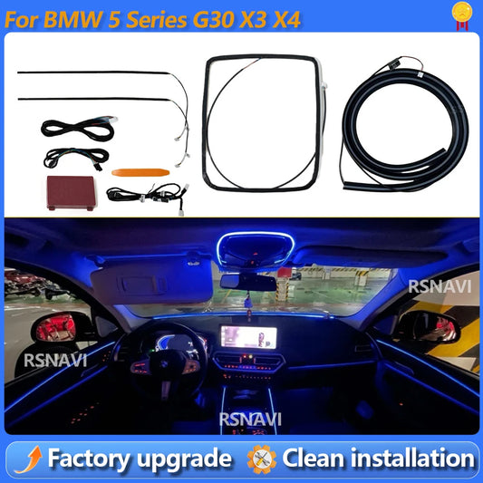 For BMW 5 6GT Series G30 Colors Ambient Reading G32 X3 G01 X4
