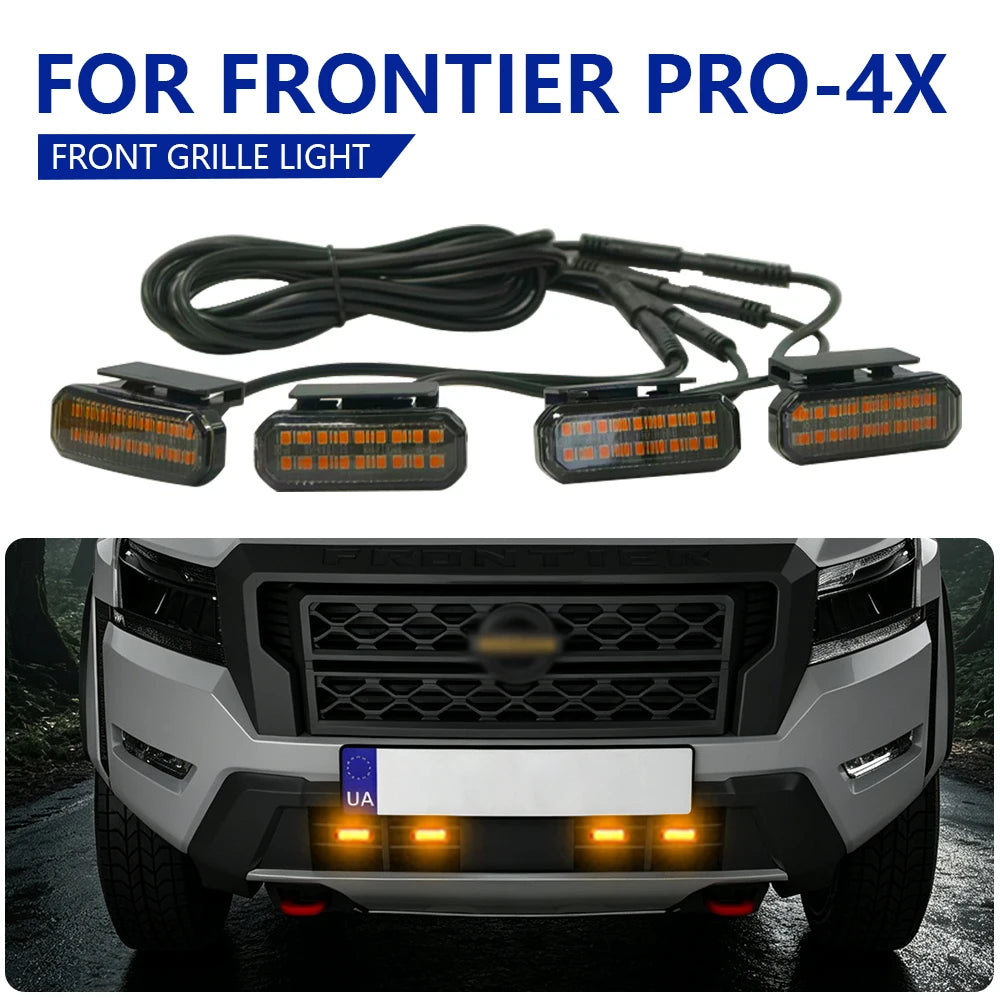For Frontier PRO-4X LED Front Grille Lighting Daytime Running