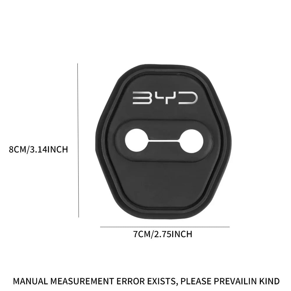 For BYD Atto 3 Yuan 4PCS Door Lock Cover Protector anti-rust