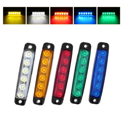 1PC 12v-24v Truck Trailer Side Marker Indicators Signal Brake