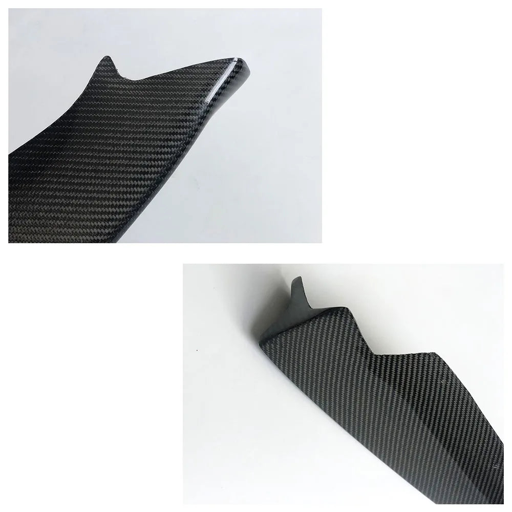 For BMW 1 Series E82 1M Rear Bumper Lip Splitters Aprons Flaps