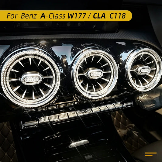 For Mercedes Benz A-Class W177 Cla C118 2019-2026 Crystal